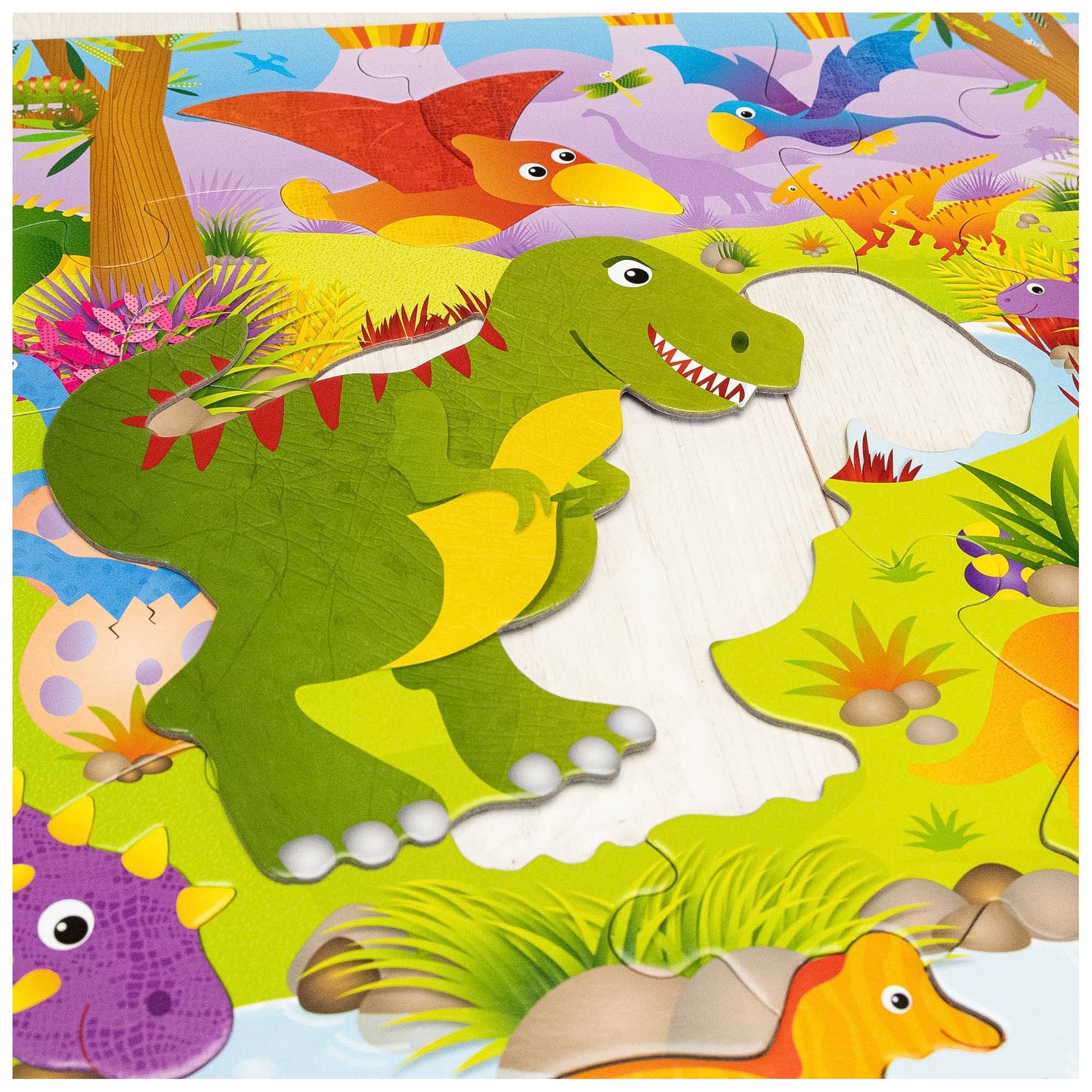 Giant Floor Puzzle - Dinosaurs