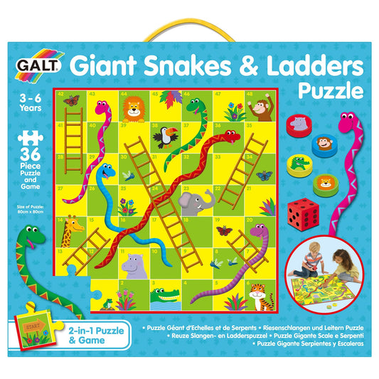 Giant Snakes and Ladders Puzzle